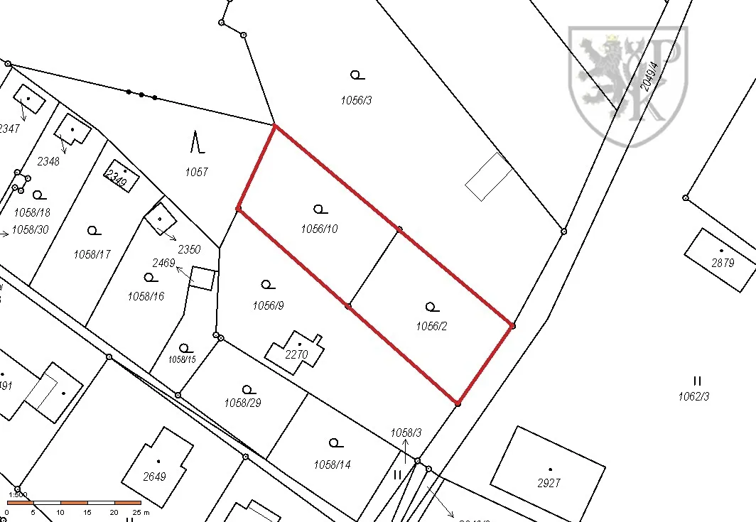 Prodej stavebního pozemku 950 m²